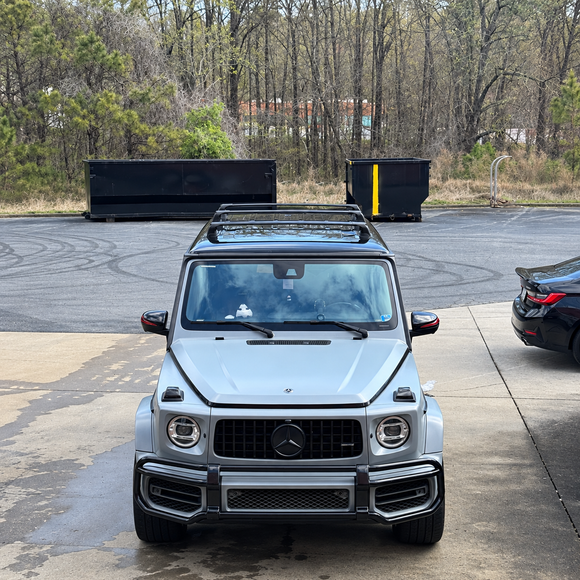 Mercedes G-Class 2019-Up roof rack cross bars for fixed mounting points