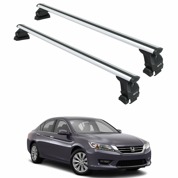 For Honda Accord 9th Gen (2012-2018) Roof Rack Cross Bars Normal Roof, Silver
