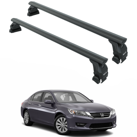 For Honda Accord 9th Gen (2012-2018) Roof Rack Cross Bars Normal Roof, Black