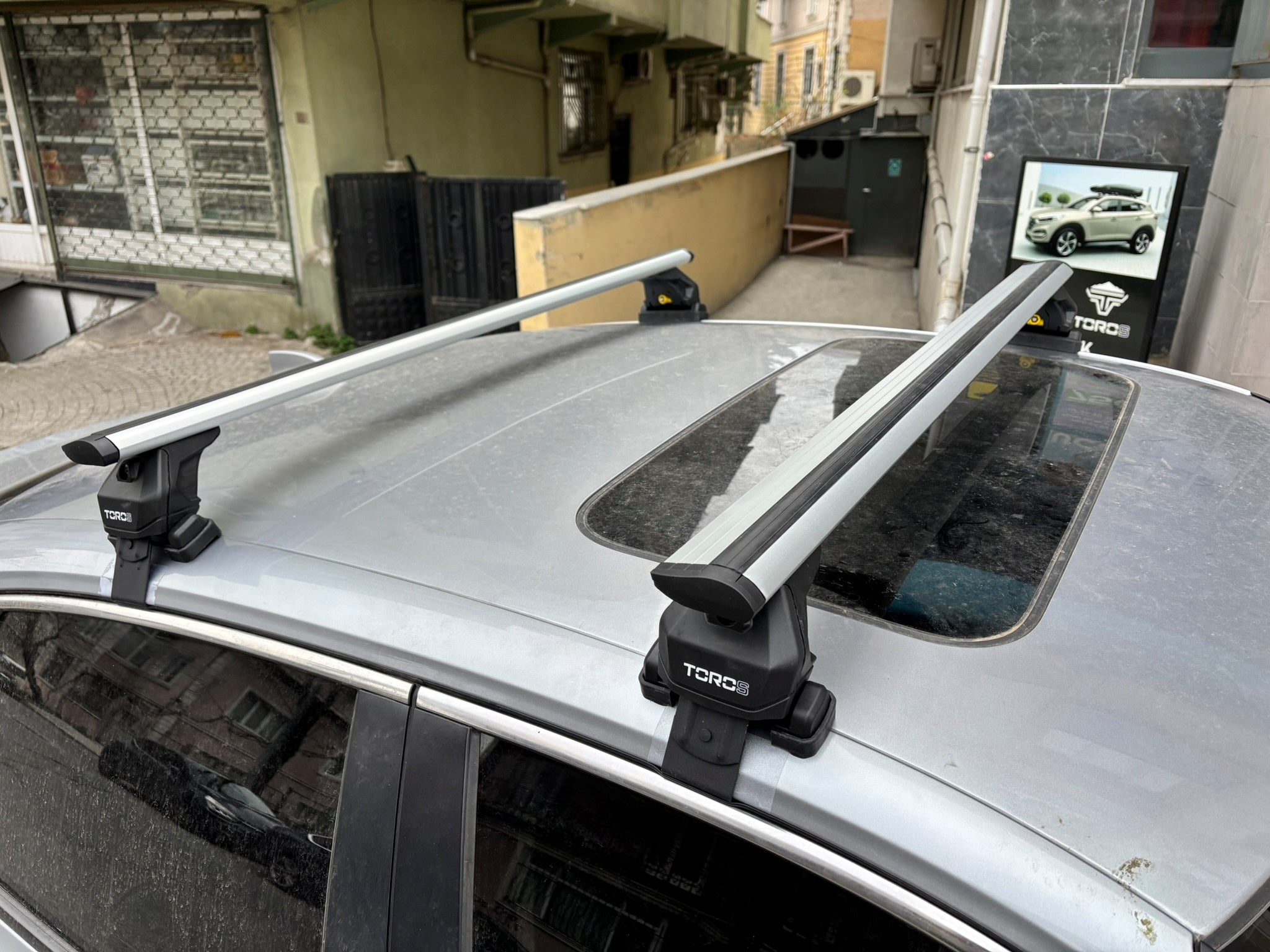 Honda Civic With Basket Roof Rack Roof Rack Honda Civic 2021-Up