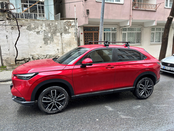 For Honda HR-V 2022-2025 Roof Rack Cross Bars Normal Roof Alu Silver