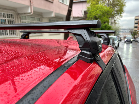 For Honda HR-V 2022-2025 Roof Rack Cross Bars Normal Roof Alu Silver