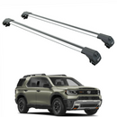For Honda Passport 2025-2026 Roof Rack Cross Bars Raised Rail Alu Silver-1