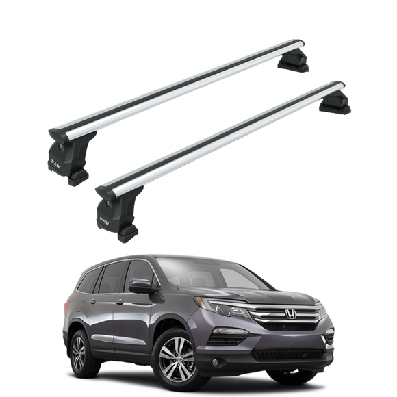 Honda Pilot (2016-2022) Roof Rack Cross Bars Fix Pro Silver