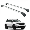 For Honda Passport 2019-2024 Roof Rack Cross Bars Raised Rail Alu Silver-1
