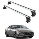 For Hyundai Elantra 2020-2025 Roof Rack Cross Bars Normal Roof Alu Silver-1