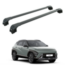 For Hyundai Kona EVA 2023-2025 Roof Rack Cross Bars Flush Rail Black-1