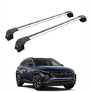 For Hyundai Tucson 2021-2025 Roof Rack Cross Bars Flush Rail Silver-1