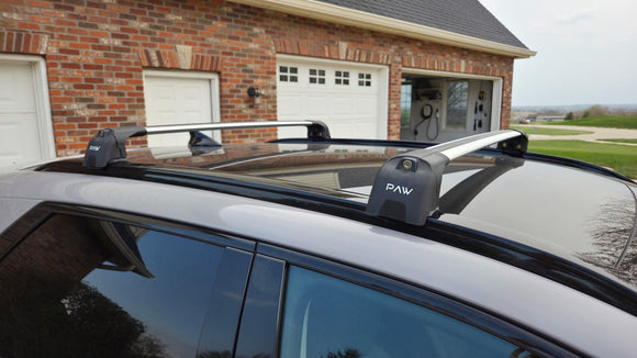 For Hyundai ioniq 5 2025-2026 Roof Rack Cross Bars Flush Roof Black