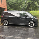 For Volkswagen ID. Buzz SWB L1 Roof Side Rails Ultimate Style Alu Silver-6