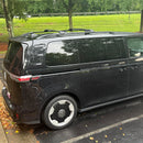 For Volkswagen ID. Buzz SWB L1 Roof Side Rails and Roof Rack Cross Bars Silver-9