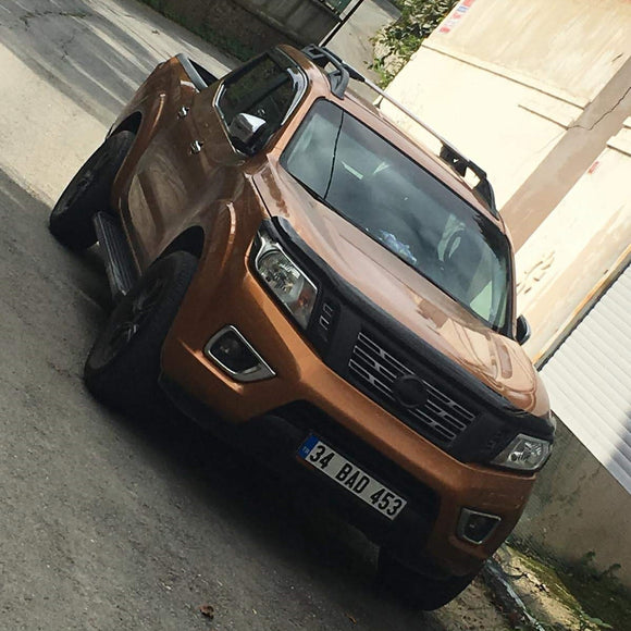 For Nissan Navara NP300 2015-2025 Roof Rack Cross Bars Metal Bracket Raised Rail Alu Black