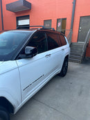 Für Jeep Grand Cherokee WL 2022-Up Dachträgersystem, Aluminium-Querstange, Metallhalterung, abschließbar, Schwarz-4