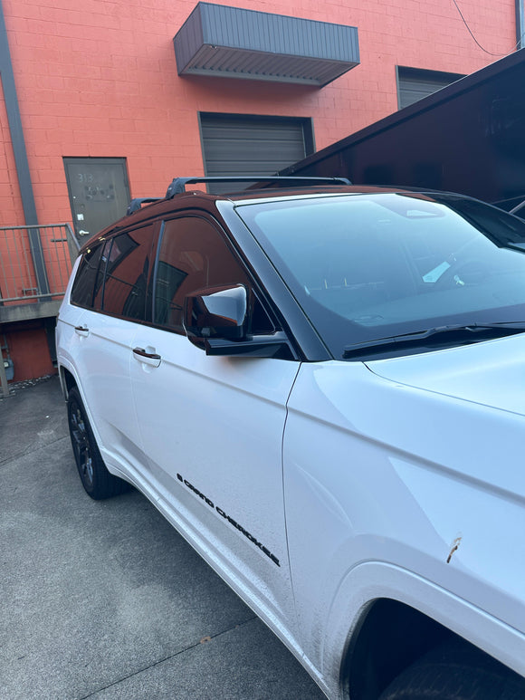 For Jeep Grand Cherokee WL (2022-2025) Roof Rack Cross Bars Flush Rail, Silver