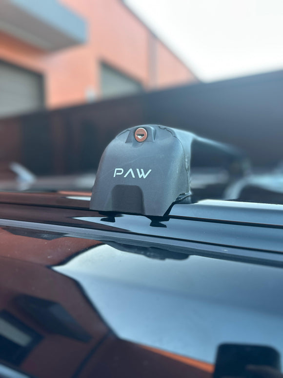 Für Jeep Grand Cherokee WL 2022-Up Dachträgersystem, Aluminium-Querstange, Metallhalterung, abschließbar, Schwarz