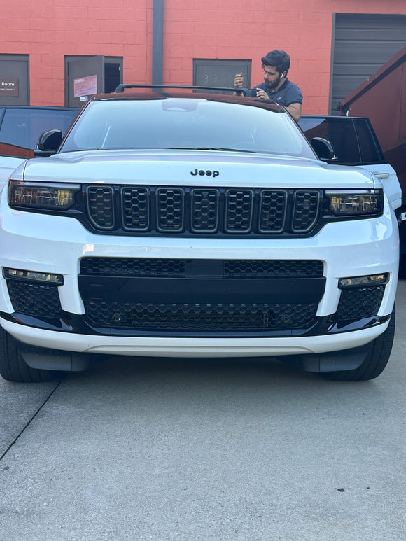 For Jeep Grand Cherokee WL (2022-2025) Roof Rack Cross Bars Flush Rail, Silver