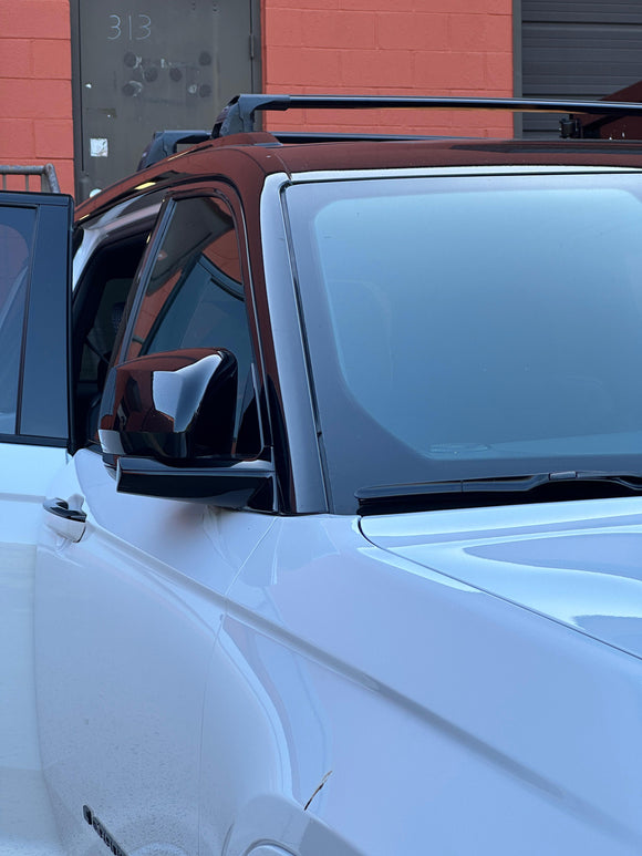 Für Jeep Grand Cherokee WL 2022-Up Dachträgersystem, Aluminium-Querstange, Metallhalterung, abschließbar, Schwarz