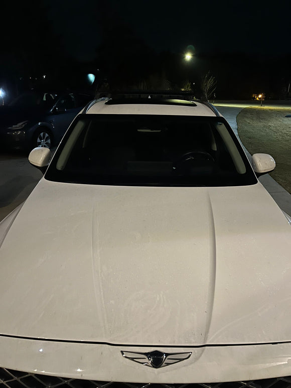 For Genesis GV80 2022-2025 Roof Rack Cross Bars Flush Rail Alu Silver