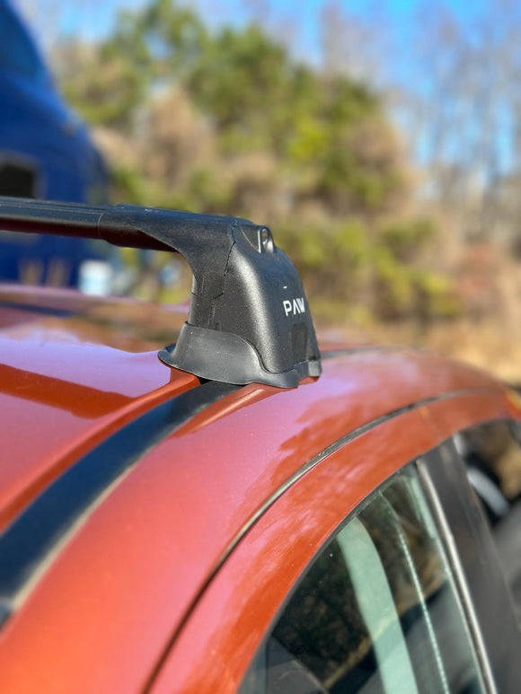 Für Mitsubishi Outlander Sport 2011–2022, Dachträgersystem, Träger, Querträger, Aluminium, abschließbar, hochwertige Metallhalterung, schwarz