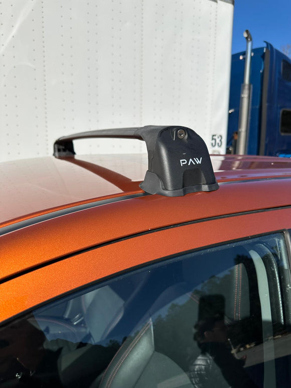 Für Mitsubishi Outlander Sport 2011–2022, Dachträgersystem, Träger, Querträger, Aluminium, abschließbar, hochwertige Metallhalterung, Silber