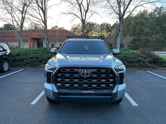 Für Toyota Tundra 2015-Up Dachträger Querträger Metallhalterung Normales Dach Alu Schwarz