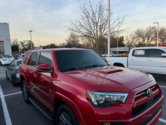 Für Toyota 4Runner 2010-Up Dachträger Querträger Metallhalterung Erhöhte Schiene Alu Silber
