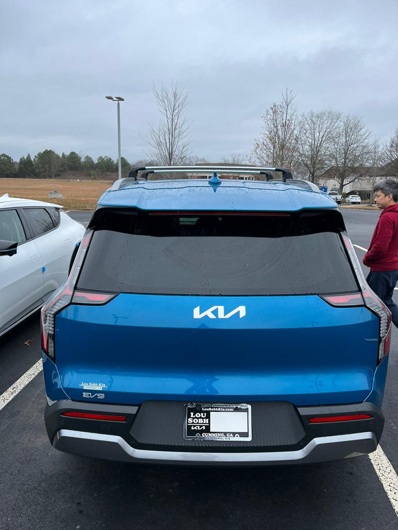 For Kia EV9 2023-2025 Roof Rack Cross Bars Flush Rail Silver