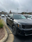 Roof Racks for Kia Telluride Roof Rack Cross Bars Raised Rail Alu Pro 1 Silver-5