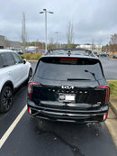 Roof Racks for Kia Telluride Roof Rack Cross Bars Raised Rail Alu Pro 1 Silver-6