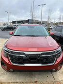 Für Kia Seltos Nightfall Edition 2021-Up Dachträgersystem, Aluminium-Querstange, Metallhalterung, abschließbar, Silber-9