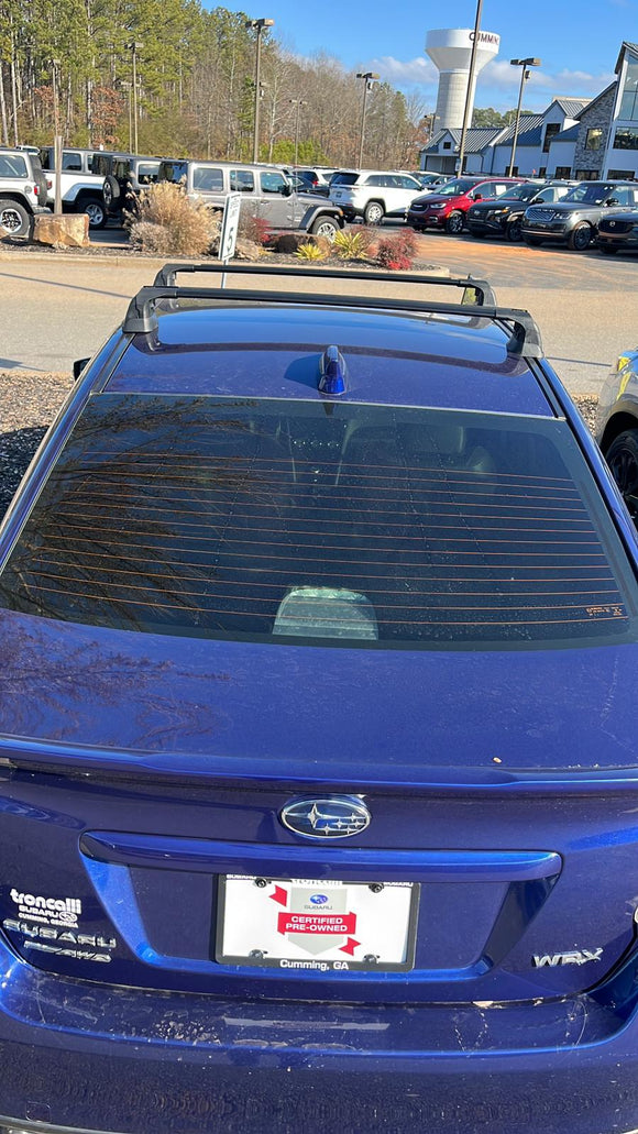 For Subaru Legacy Sedan 2020-2025 Roof Rack Cross Bar Fix Point, Black