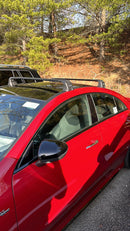 For Mercedes CLA C118 2020-2024 Roof Rack Cross Bars Fix Point Alu Silver-4