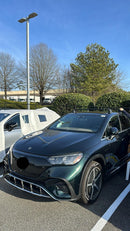 For Mercedes Benz EQE Suv 2022-2025 Roof Rack Cross Bars Fix Point Alu Black-4