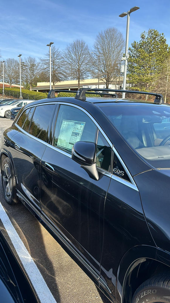 Für Mercedes B-Klasse W246 Dachträger Querträger Reling Top Träger Alu Fix Point Pro 3 Schwarz