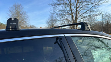 For Mercedes Benz EQS SUV (2022-2026) Roof Rack Cross Bars Fix Point, Silver - 0