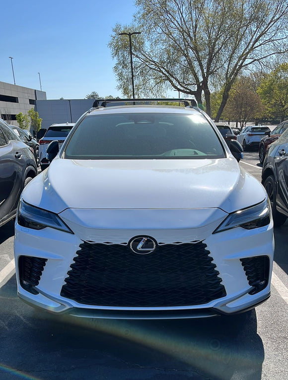 For Lexus RX (2022-2025) Roof Rack Cross Bars Flush Rail Fix, Silver