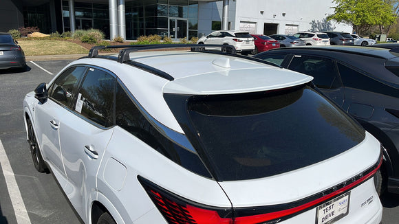 For Lexus RX (2022-2025) Roof Rack Cross Bars Flush Rail Fix, Silver