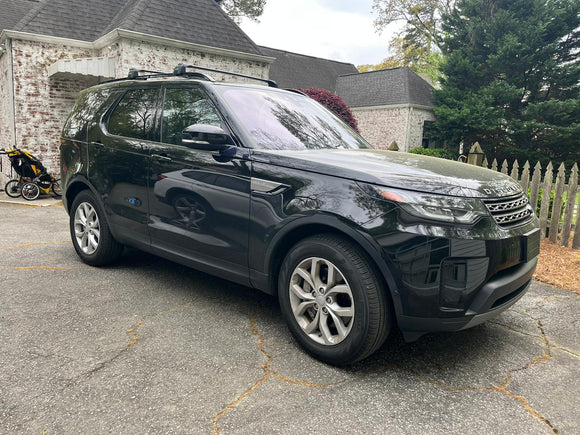 For Land Rover Discovery 5 2017-2025 Roof Rack Cross Bars Flush Rail Silver
