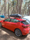 444. Kompatibel mit abschließbaren Aluminium-Dachträgern für Fahrzeuge mit Standarddach Toros Pro 4 Black-7