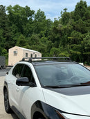 Kompatibel mit Subaru Soltera ab 2023. Abschließbarer Aluminium-Dachträger für Fahrzeuge mit Standarddach Toros Pro 2 Black-5