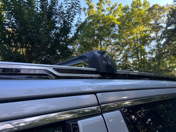 For Jeep Wagoneer (2021-2025) Roof Rack Cross Bars Flush Rail, 3Qty Black