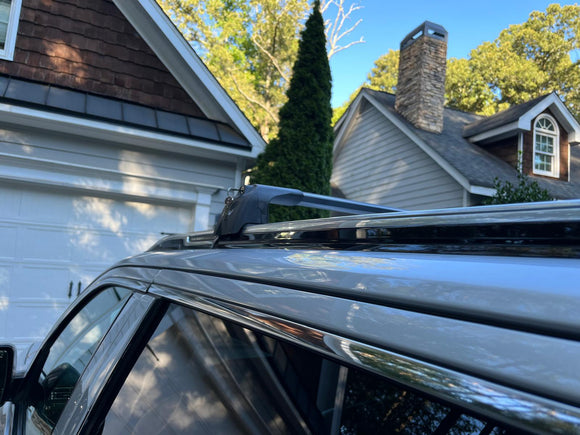 For Jeep Grand Wagoneer (2021-2025) Roof Rack Cross Bars Flush Rail, Silver