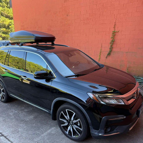 For Honda Pilot (2016-2022) Roof Rack Cross Bars Flush Rail Silver