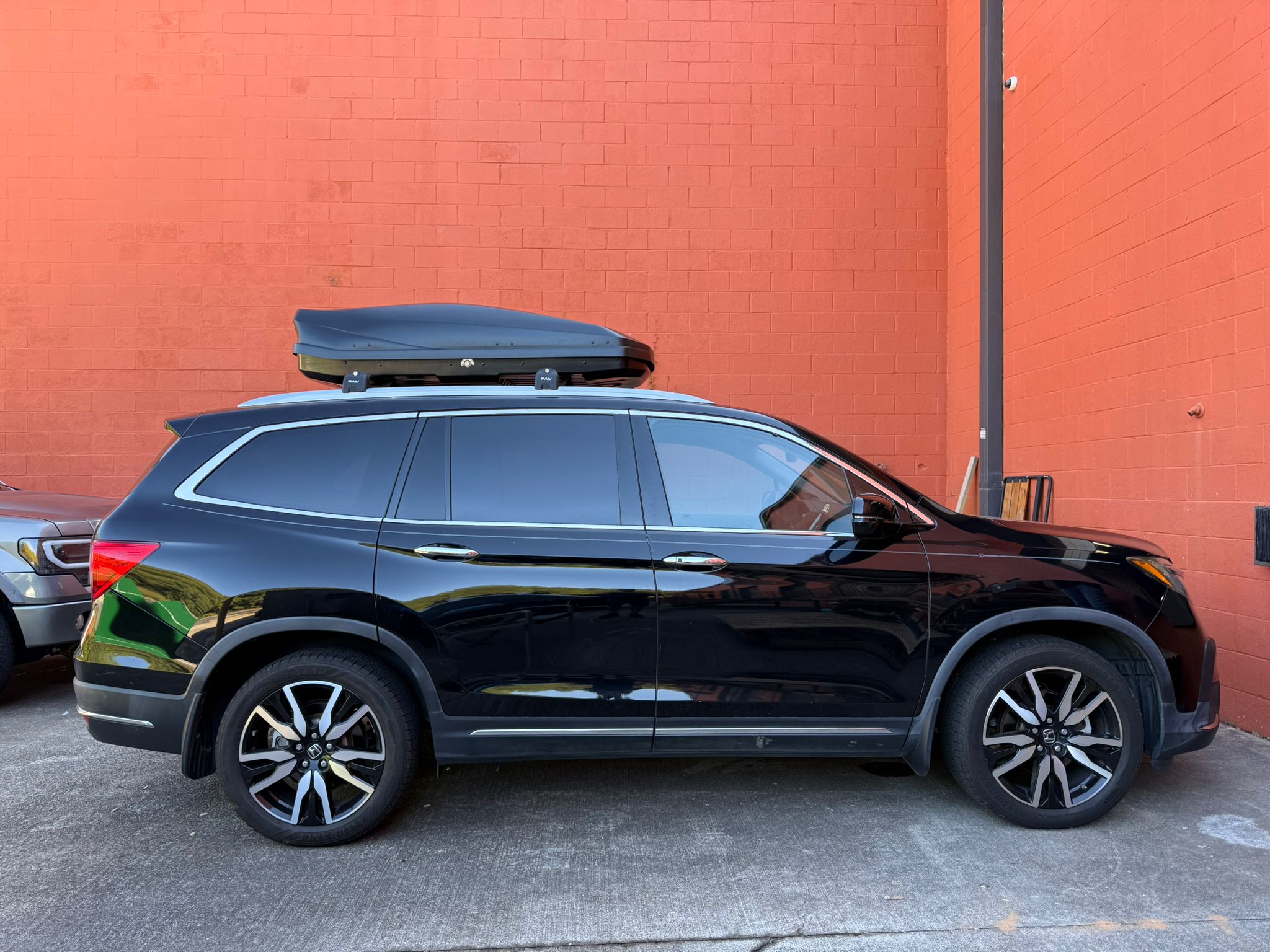 For Honda Pilot 2016-Up Roof Rack Cross Bars Metal Bracket Flush Rail Alu Silver