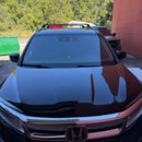 For Honda Pilot 2016-Up Roof Rack Cross Bars Metal Bracket Flush Rail Alu Black-6