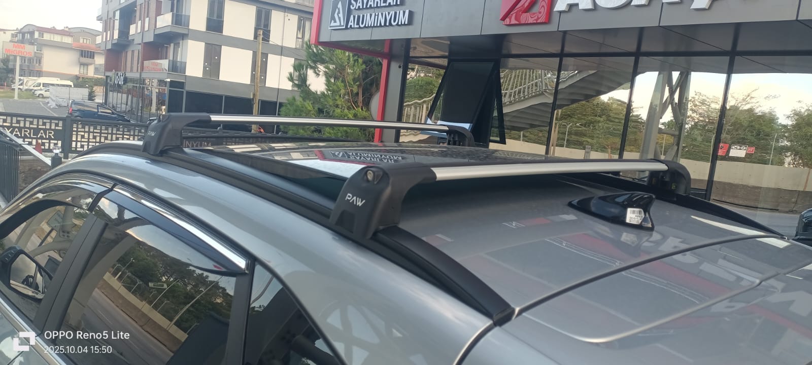 For Hyundai Kona EVA 2023-2025 Roof Rack Cross Bars Flush Rail Black