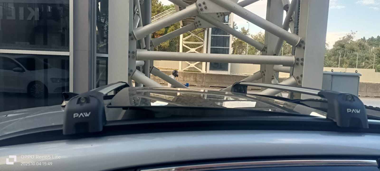 For Hyundai Kona EVA 2023-2025 Roof Rack Cross Bars Flush Rail Black