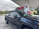 For Chevrolet Silverado 2500 HD 4Gen (2020-2025) Roof Rack Cross Bars Normal Roof, Black-5