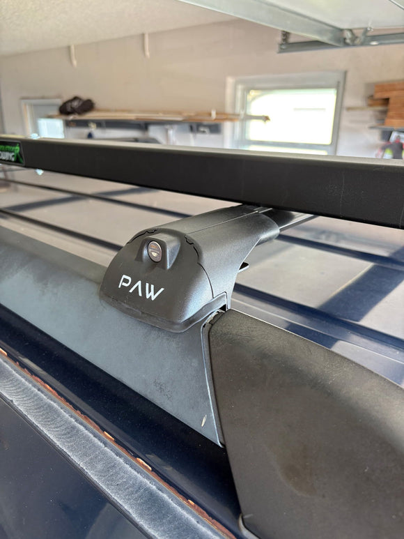 For Ford Explorer 4 U251 (2005-2010) Roof Rack Cross Bars Raised Rail, Black