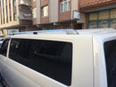 For Volkswagen Transporter T6 SWB 2015-2024 Roof Side Rail and Roof Rack Cross Bar Black-7